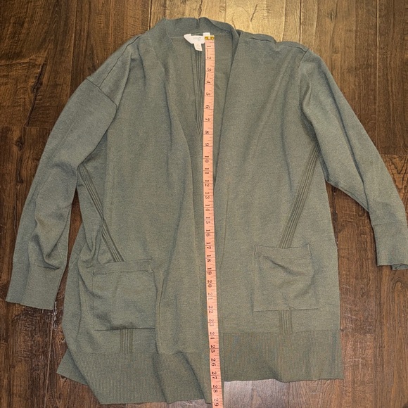 Olive Open Front Cardigan - Picture 4 of 5